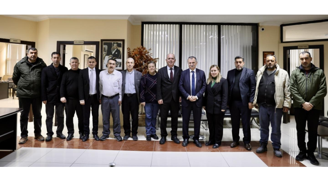 Başkan Balaban'dan Başkan Bulgay'a tebrik ziyareti