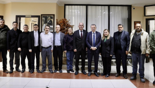 Başkan Balaban'dan Başkan Bulgay'a tebrik ziyareti