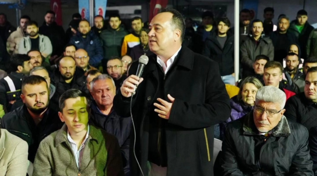 Başkan Dutlulu'dan işçilere destek