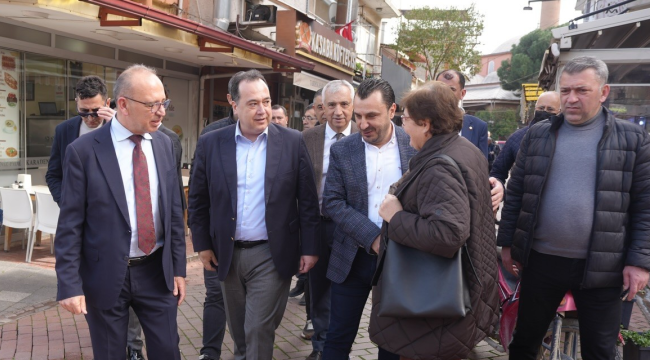 Başkan Dutlulu Turgutlu'da esanaf ziyaretine çıktı