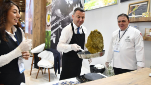 Başkan Kayserili'nin EMITT turizm fuarında Akhisar tanıtımı