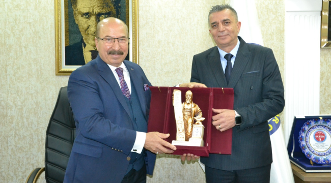 Başkan Şimşek esnaf oda başkanlarını ziyaret ett.