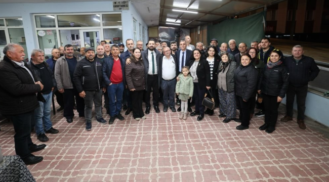 Başkan Şimşek'in mahalle ziyaretleri sürüyor