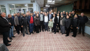 Başkan Şimşek'in mahalle ziyaretleri sürüyor