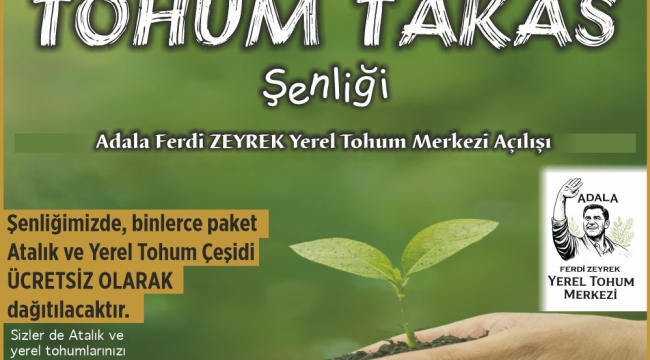 Binlerce paket tohum ücretsiz dağıtılacak