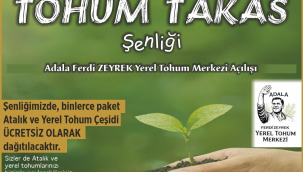 Binlerce paket tohum ücretsiz dağıtılacak