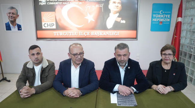 CHP ilçe başkanı Ayma hükümete yüklendi