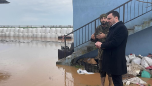 CHP'li Başevirgen yağışlardan etkilenen çiftçileri ve besicileri ziyaret etti