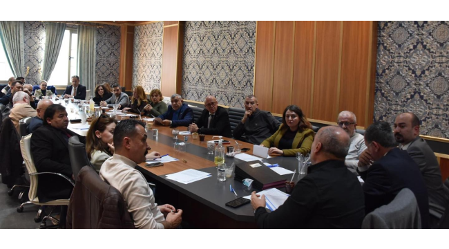 CHP meclis üyeleri gurup toplantısına katıldı