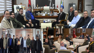 CHP tarım komisyonu üyeleri belediye başkanlarını ziyaret etti