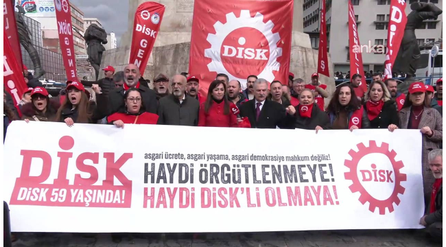 DİSK 59 yaşında