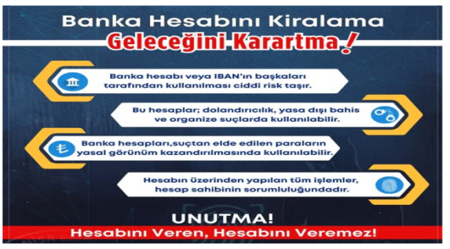 Emniyet müdürlüğünden vatandaşlara önemli uyarı