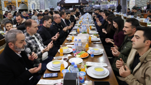Emniyet ve jandarma personeli iftarda bir araya geldi