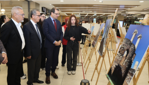 Fotoğraf sergisine açıldı