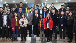 GES denetimi için iller bankası heyeti Salihli'de