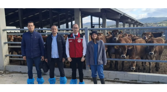 "Hastalıktan ari işletme denetimleri"kriterlerine uyan işletmelere belge