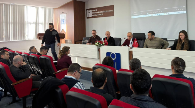 İnşaat mühendisleri odası başkanı Gökhan Dürgen oldu