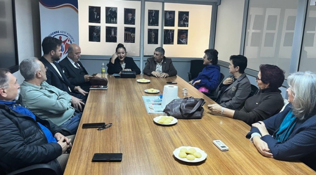 Kent konseyi başkanları bir araya geldi