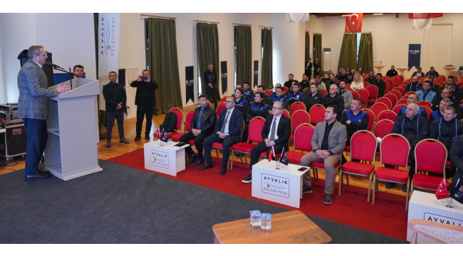  Kıyı Ege belediyeler birliğinin bölgesel eğitimleri Ayvalık'ta başladı