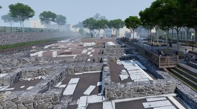 Konak'ta Arkeopark projesine kurul onayı