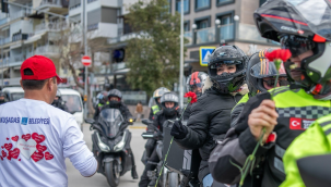 Kuşadası'nda sevgiler günü coşkusu