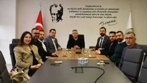 MANSİAD yönetim kurulu Salihli OSB yönetimini ziyaret etti