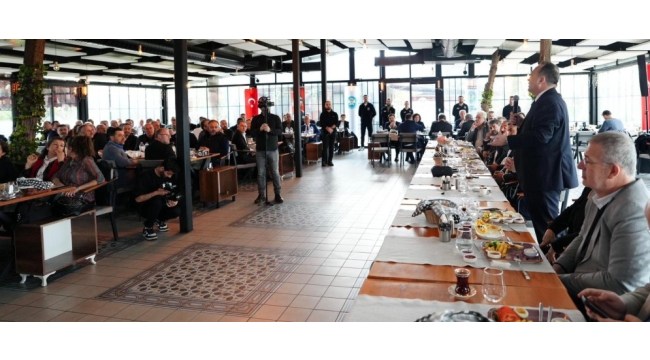 Muhtarlar ve STK temsilcileriyle bir araya gelem başkan Dutlulu'dan Akhisar'a yatırım müjdesi