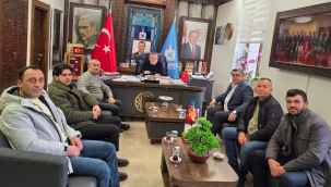 Oda başkanları başkan Büke'yi ziyaret etti