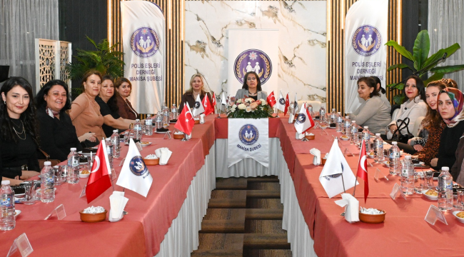 Polis eşleri derneği Manisa şubesi olağan genel kurul yapıldı