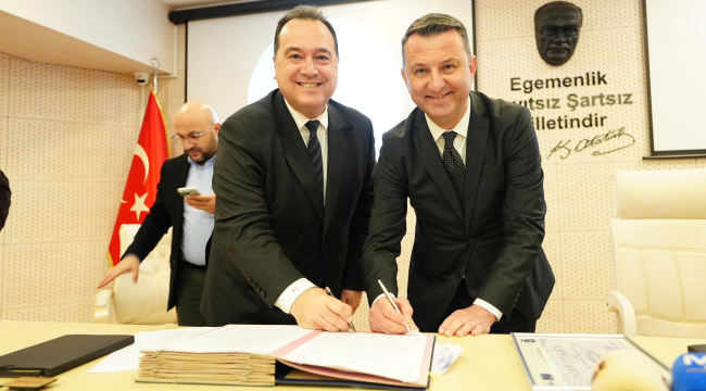 Protokol imzalandı otoparkları belediye işletecek