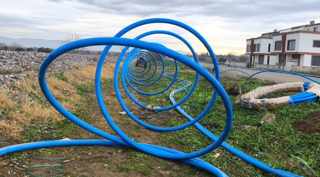 Salihli Bağcılar terfi hattı tamamen yenilendi