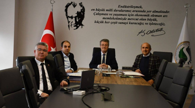 Salihli OSB yönetimi şubat ayı son toplantısını yaptı