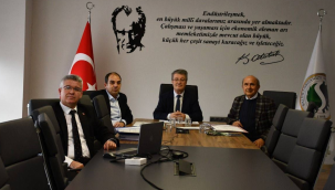 Salihli OSB yönetimi şubat ayı son toplantısını yaptı