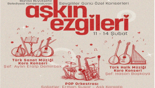 Salihli, Soma, Alaşehir, Şehzadeler ve Yunusemre'de sevgililer günü​ konserleri
