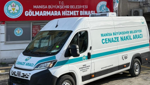 Soğutuculu cenaze nakil aracı artık Gölmarmara'da hizmete başladı