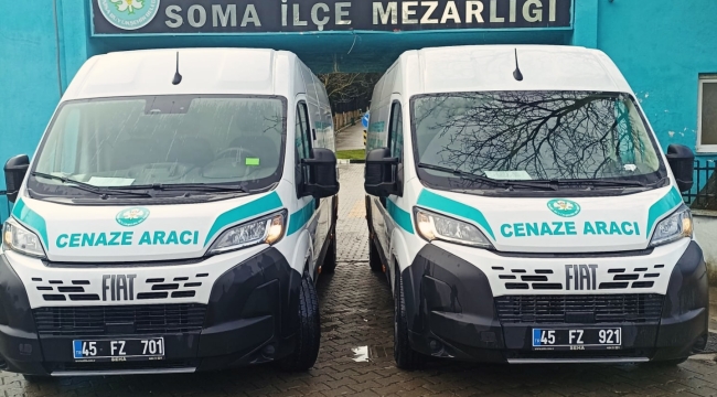 Soma belediyesine soğutuculu cenaze nakil aracı 