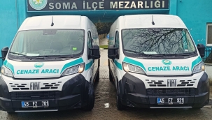 Soma belediyesine soğutuculu cenaze nakil aracı 