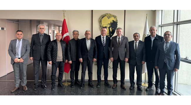  TARİŞ üzüm birliği ve TMO yönetimi ortak toplandı