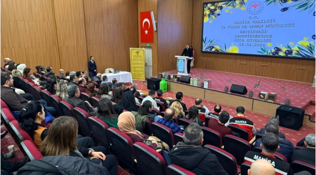 Toplantıda zeytinyağı denetimlerinde gıda güvenliği masaya yatırıldı