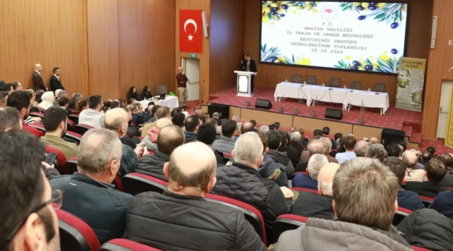 Zeytinyağı sektörü değerlendirme toplantısı