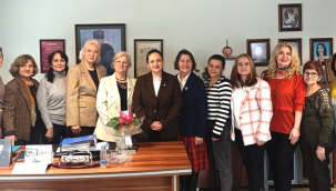 Ziyarette kadına yönelik şiddet ele alındı