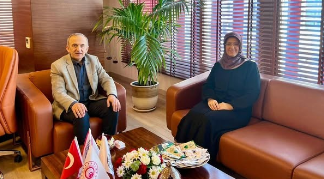 Ziyarette ortak projeler ele alındı