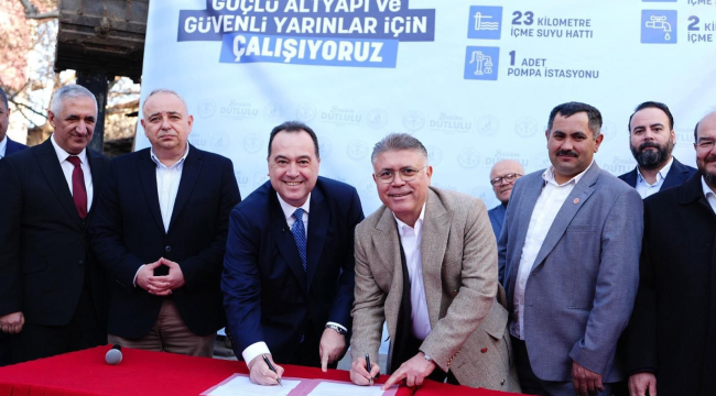  200 milyon liralık Gelenbe yatırımı protokolü imzalandı