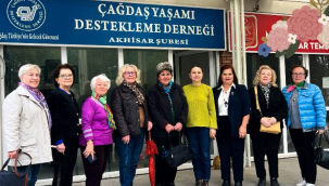 Akhisar ADD'den çağdaş yaşamı destekleme deneğine ziyaret