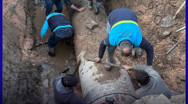 Akhisar'da su kesintisi tartışması alevlendi