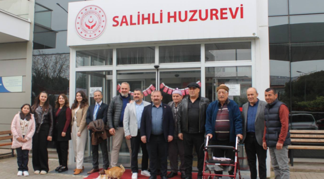 Alaşehir ADD'den huzur evi ziyareti