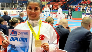 Alaşehir belediyesporun gururu İlknur Yalçın balkan şampiyonu oldu!