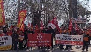 Altınoluk'ta "doğa talanına dur de, yaşama sahip çık" mitingi