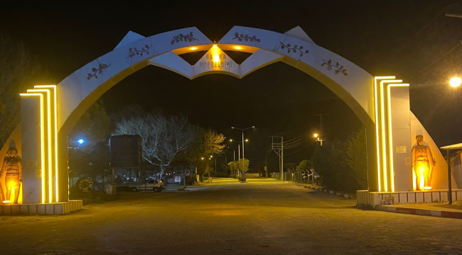 Bakır mahallesi aydınlatması tamamlandı