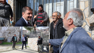 Başkan Dönmez kırsal mahalle yatırımlarını denetledi